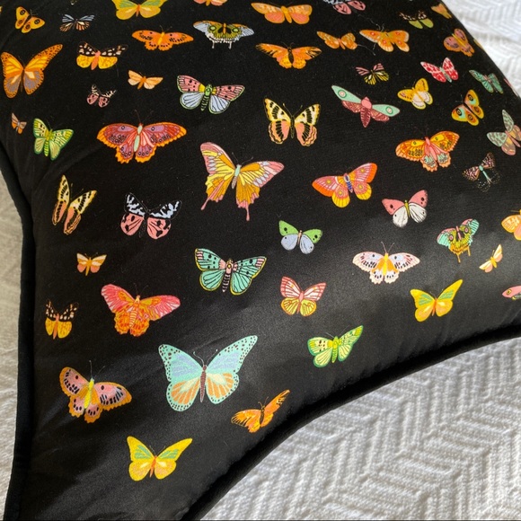 Karen Mabon “Moths” cushion pillow (20" x 20") - Picture 2 of 11